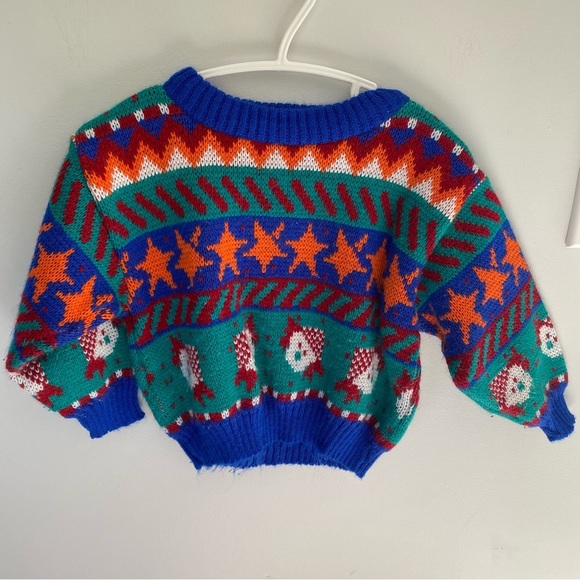 Vintage Knit Pullover Toddler Size 2T - Picture 1 of 6